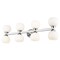 Z-Lite Artemis Vanity, 8-Light, 6.5 In.W x 35 In.L x 10.75 In.H, Chrome/Matte Opal 494-8V-CH - alternate 3